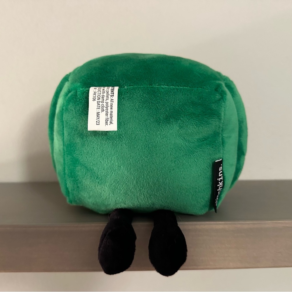 Plush Green 'I'm Fine' Decorative Toy - Picture 2 of 3